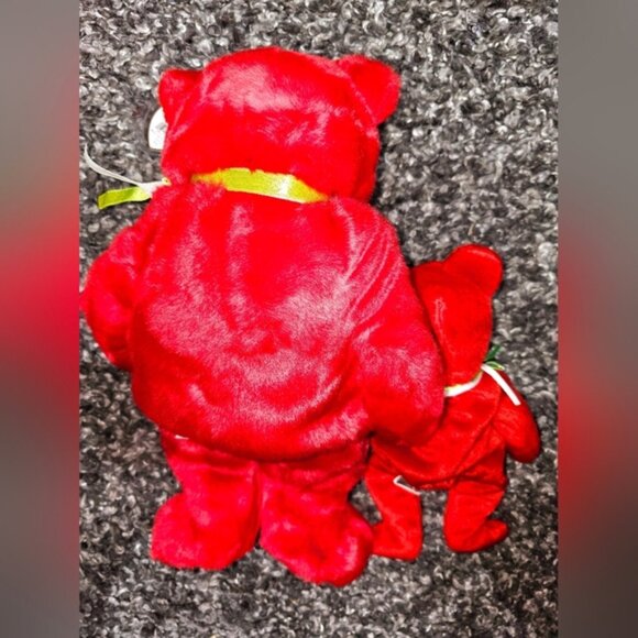 1999 TY Beanie Baby And Buddie OSITO The Mexican Buddy Bear - Picture 3 of 4